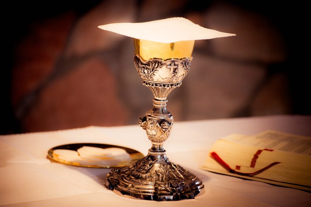 chalice, wine, prayer